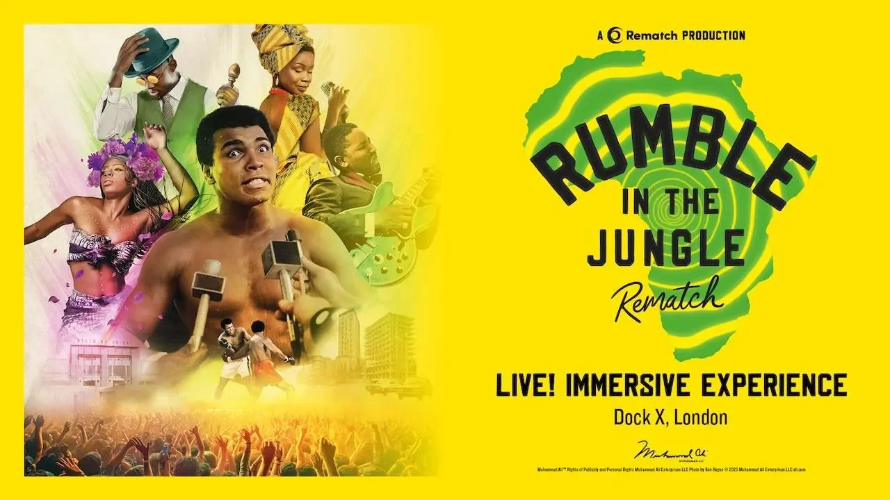Rumble in the Jungle Rematch — LockerRoom VR key art
