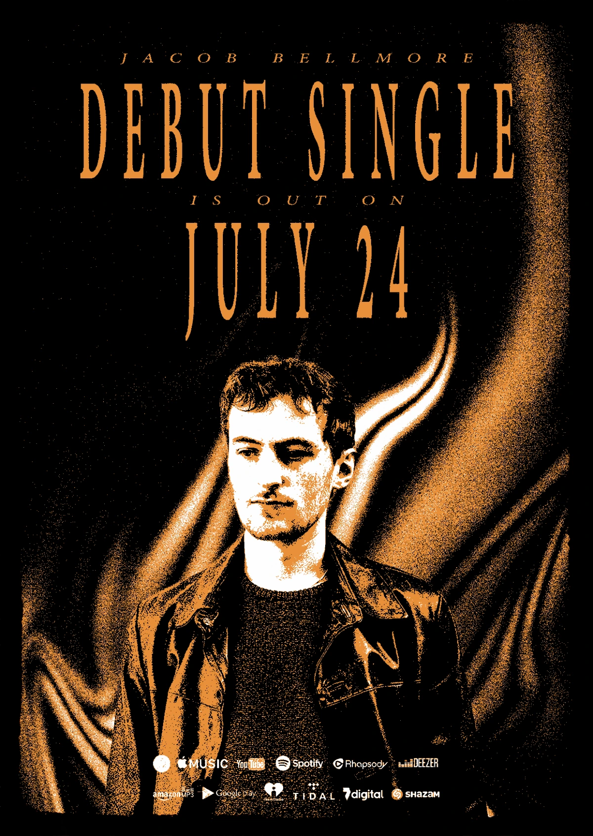 Debut single promotional poster